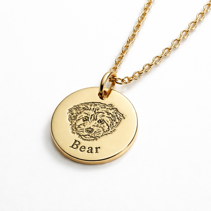 Pet Face Necklace